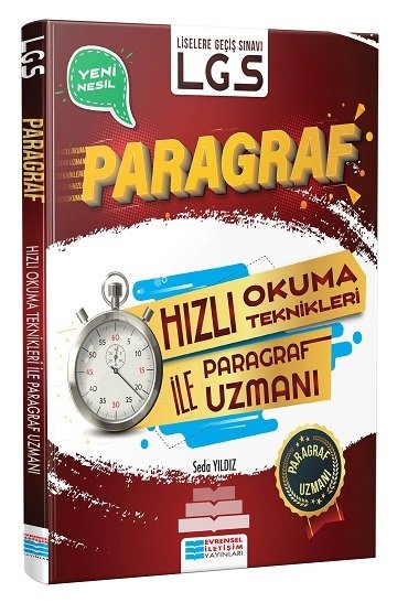 Evrensel İletişim LGS Hızlı Okuma Teknikleri ile Paragraf Uzmanı