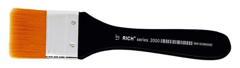 Rich Fırça Siyah Saplı Sarı Sentetik Zemin 2000 Seri No:1,5