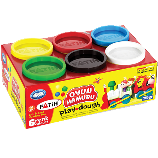 Fatih Oyun Hamuru 780 GR 6 Renk