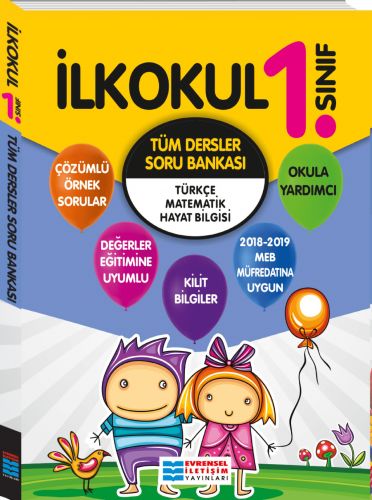 Evrensel İletişim 1. Sınıf Tüm Dersler Soru Bankası (2018-2019 MEB Müfredatına Uygun)