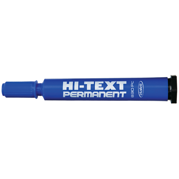 Hi-Text Markör Kesik Uçlu Mavi 830PC