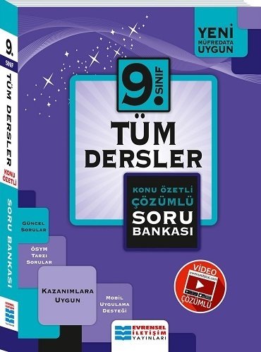 Evrensel İletişim 9.Sınıf Tüm Dersler Konu Özetli Soru Bankası