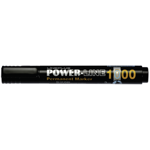 Lineplus Markör Permanent 3 MM Yuvarlak Uçlu Siyah 1000B