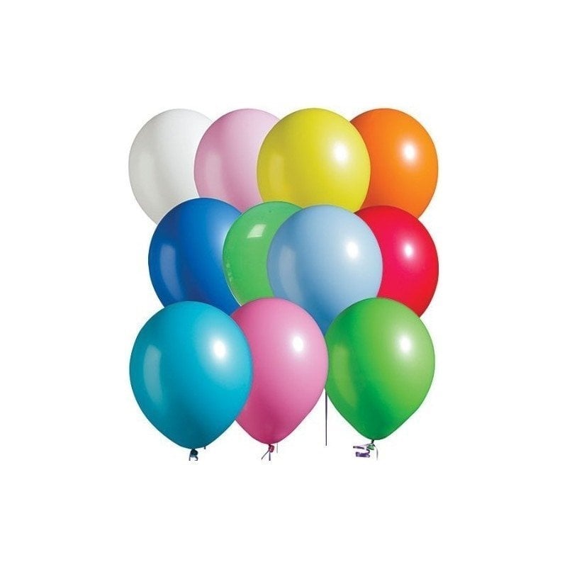 Balonevi Pastel Balon 12'' Baskısız Karışık Renkler 100'lü