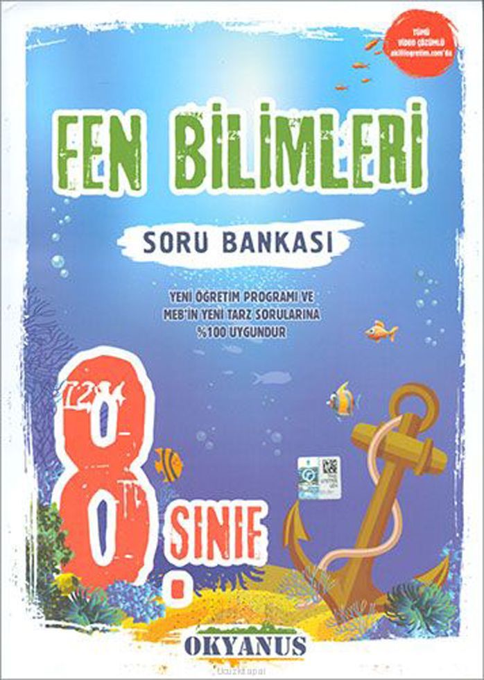 Okyanus Yayınları 8. Sınıf Fen Bilimleri Soru Bankası