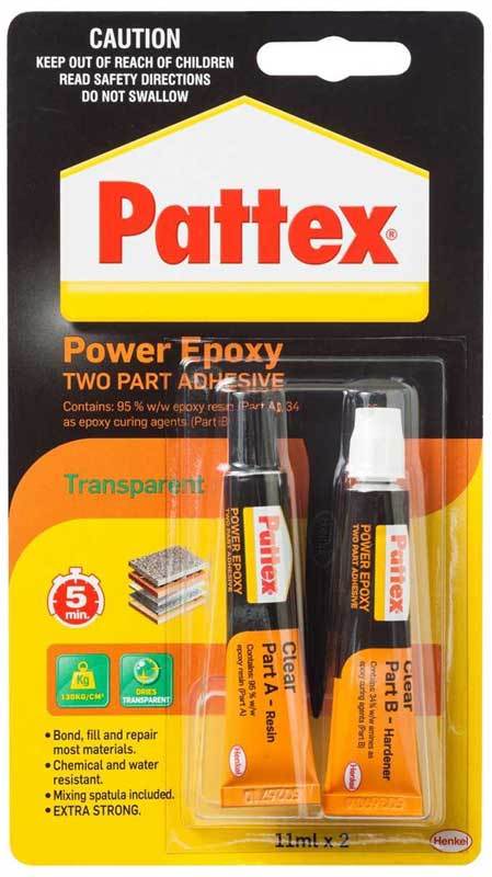 Pattex Güçlü Epoksi Yapıştırıcı Metal 2x11ml