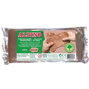 Alpino Seramik Kil Hamuru 250 Gr Kahverengi