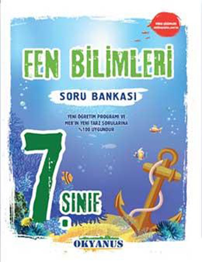 Okyanus Yayınları 7. Sınıf Fen Bilimleri Soru Bankası