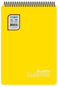 Gıpta Chromo A4 80 yp Kareli Spiralli Pp Kapak Bloknot