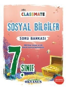 Okyanus Yayınları 7. Sınıf Classmate Sosyal Bilgiler Soru Bankası