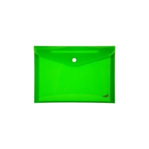 Umix Çıtçıtlı Zarf Dosya A4 Neon Yeşil
