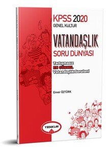 Yediiklim Yayınları 2020 KPSS Genel Kültür Vatandaşlık Soru Dünyası