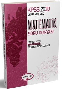 Yediiklim Yayınları 2020 KPSS Genel Yetenek Matematik Soru Dünyası