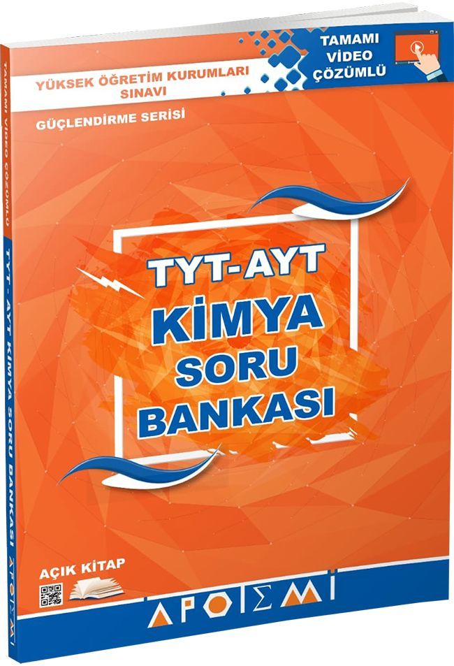 Apotemi Yayınları TYT AYT Kimya Soru Bankası