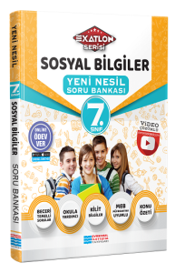 Evrensel İletişim 7.Sınıf Exatlon Serisi Sosyal Bilgiler Video Çözümlü Soru Bankası Evrensel İletişim Yayınları