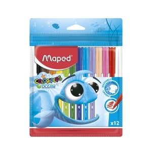 Maped Keçeli Boya Kalemi Ocean 12 Renk