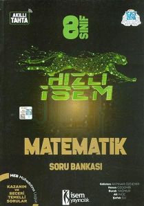 8. Sınıf Hızlı İsem Matematik Soru Bankası Farklı İsem