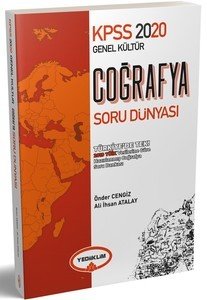 Yediiklim Yayınları 2020 KPSS Genel Kültür Coğrafya Soru Dünyası