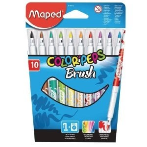 Maped Colorpeps Brush Keçeli Kalem 10'lu