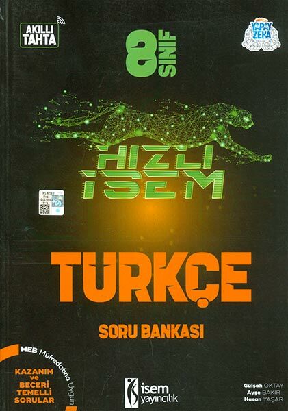 8. Sınıf Hızlı İsem Türkçe Soru Bankası Farklı İsem