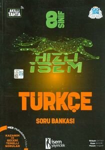 8. Sınıf Hızlı İsem Türkçe Soru Bankası Farklı İsem