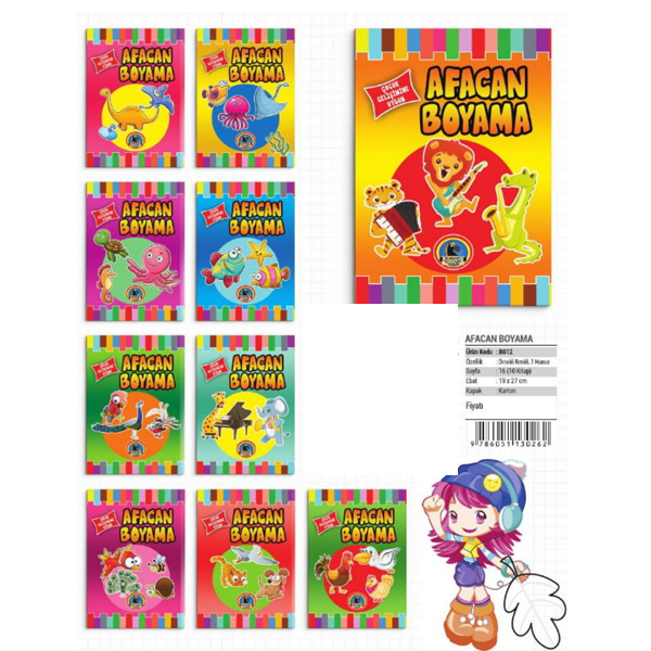 Afacan Boyama Kitabı