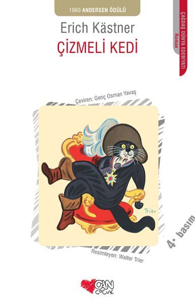 Can Yayınları Çizmeli Kedi - Erich Kästner