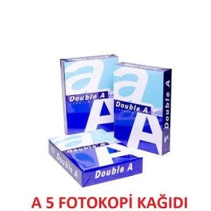Double-A Fotokopi Kağıdı A5 (A4'ün Yarısı) 80gr 500lü