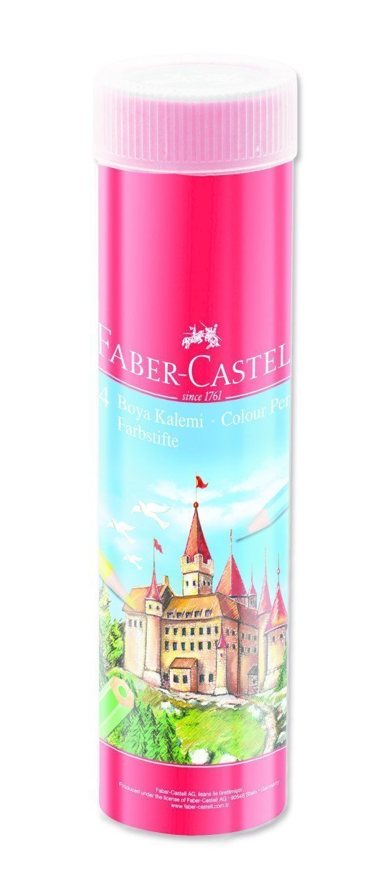Faber Castell Kuru Boya Kalemi Metal Tüp 24 Renk