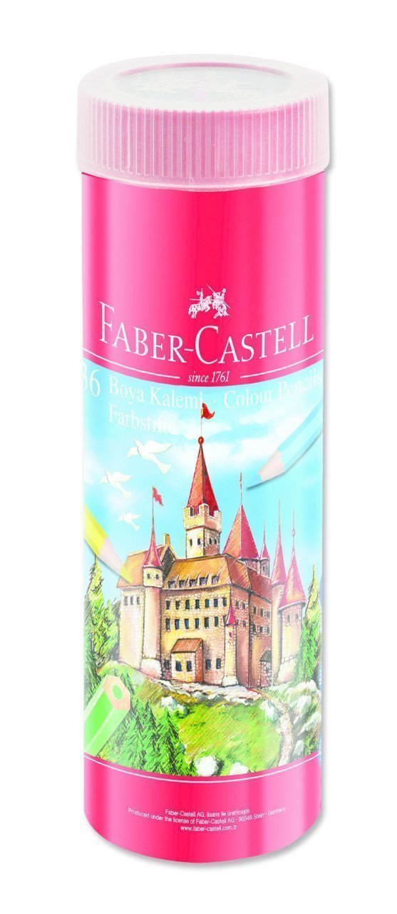 Faber Castell Kuru Boya Kalemi Metal Tüp 36 Renk