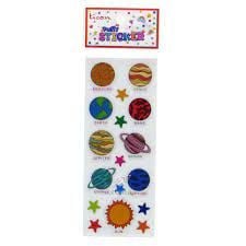 Ticon Puffy Sticker (Uzay Figürleri)
