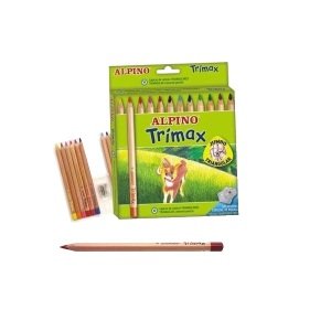 Alpino Trimax Jumbo Kuru Boya 12'li