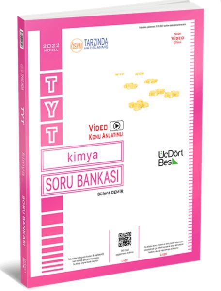 Üç Dört Beş 2024 TYT Kimya Soru Bankası