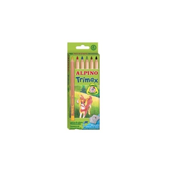 Alpino Trimax Jumbo Kuru Boya 6'lı