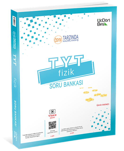 Üç Dört Beş 2024 TYT Fizik Soru Bankası