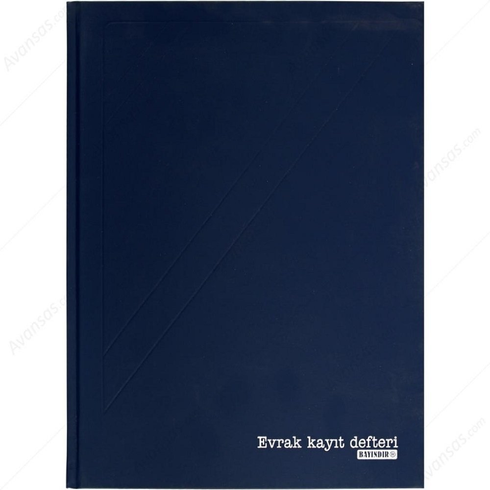 Bayındır Evrak Kayıt Defteri 72 Yaprak 24x34 cm