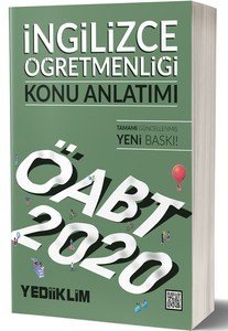 Yediiklim Yayınları 2020 KPSS ÖABT İngilizce Öğretmenliği Konu Anlatımı