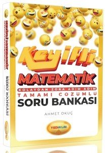 Yediiklim Yayınları Keyifli Matematik Kolaydan Zora Adım Adım Tamamı Çözümlü Soru Bankası