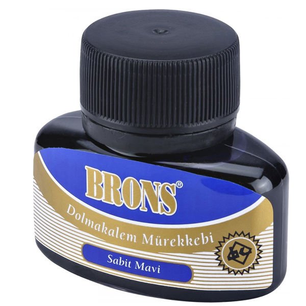 Brons Dolma Kalem Mürekkebi Mavi