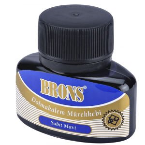 Brons Dolma Kalem Mürekkebi Mavi