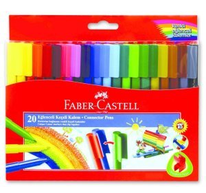 Faber Castell Eğlenceli Keçeli Kalem 20 Renk