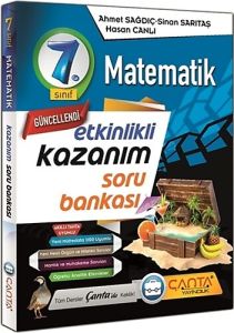 Çanta Yayınları 7. Sınıf Matematik Etkinlikli Kazanım Soru Bankası