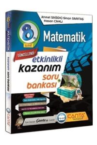 Çanta Yayınları 8. Sınıf Matematik Etkinlikli Kazanım Soru Bankası