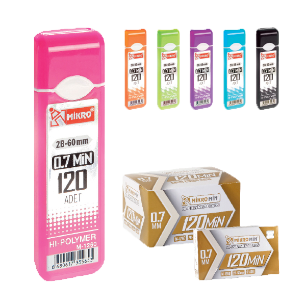Mikro Min 60 MM 0.7 MM 120 Lİ M-1260