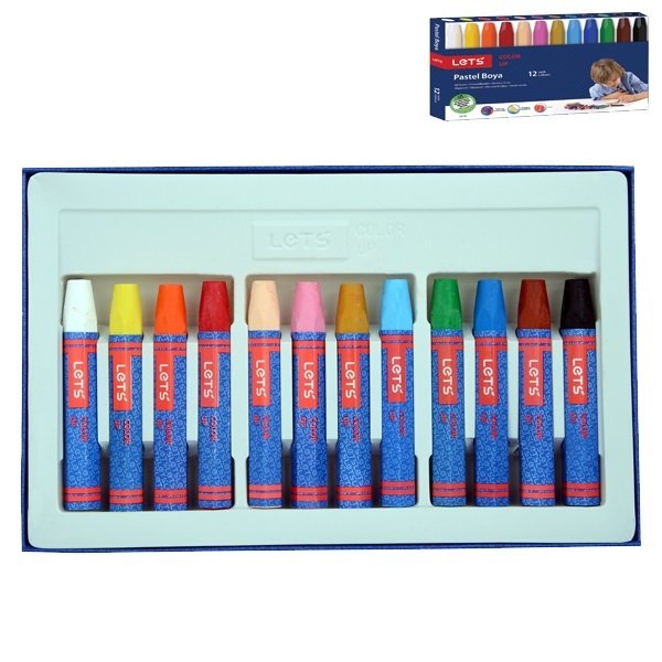 Lets Pastel Boya 12 Renk