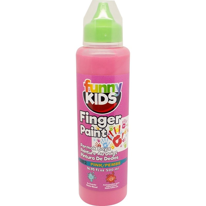 Funny Kids Parmak Boyası 500 cc Pembe