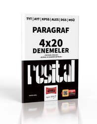 Yargı Yayınları 2023 TYT AYT KPSS ALES DGS MSÜ Resital Serisi Paragraf 4x20 Deneme Sınavı