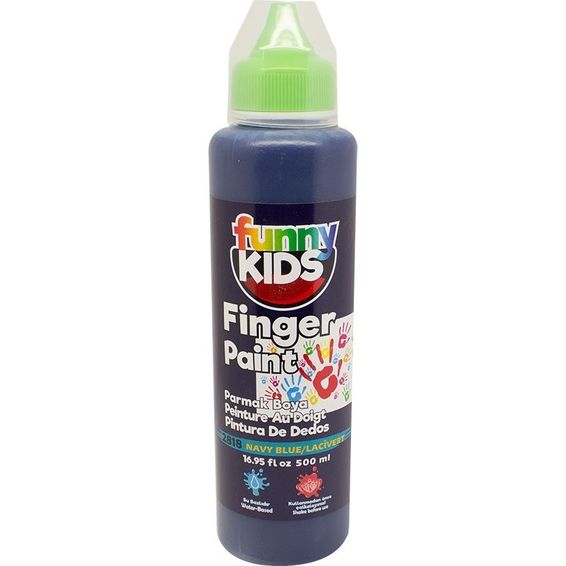 Funny Kids Parmak Boyası 500 cc Lacivert