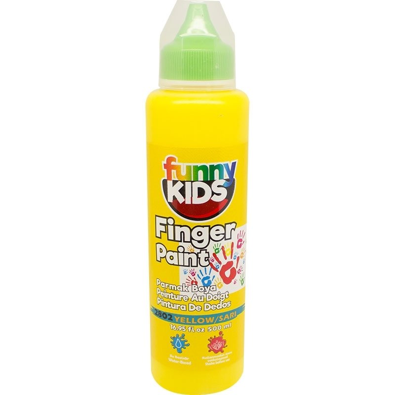 Funny Kids Parmak Boyası 500 cc Sarı