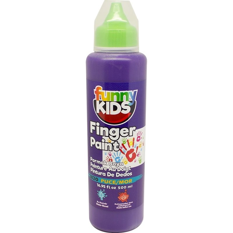 Funny Kids Parmak Boyası 500 cc Mor